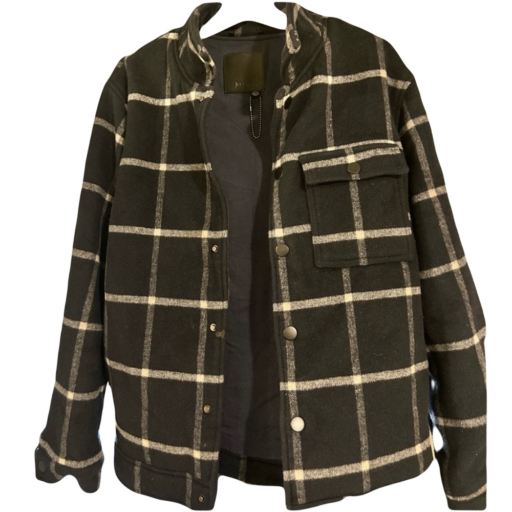 BlankNYC Waist Jacket Navy Blue Size XL